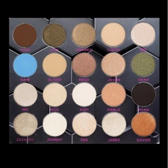 Intense Barbarella 20 Jet-Milled Color Light-Reflective Sheens shadow palette - Picture 4 of 4